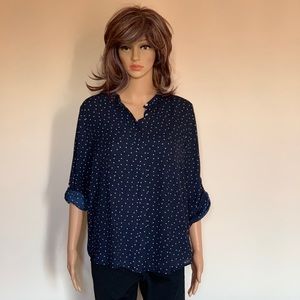 Loft button down blouse